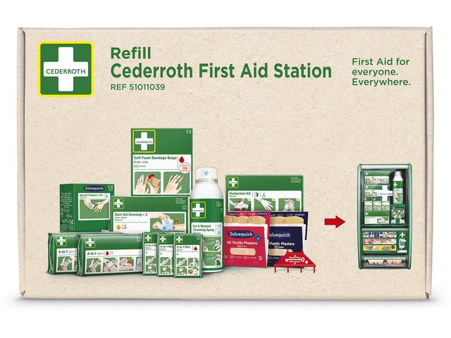 Cederroth Refill till First Aid Station, st