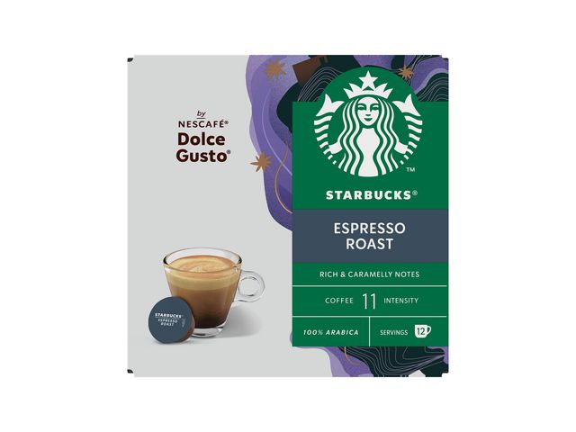 Starbucks Kaffekapslar Espres Dark, fp om 12 st