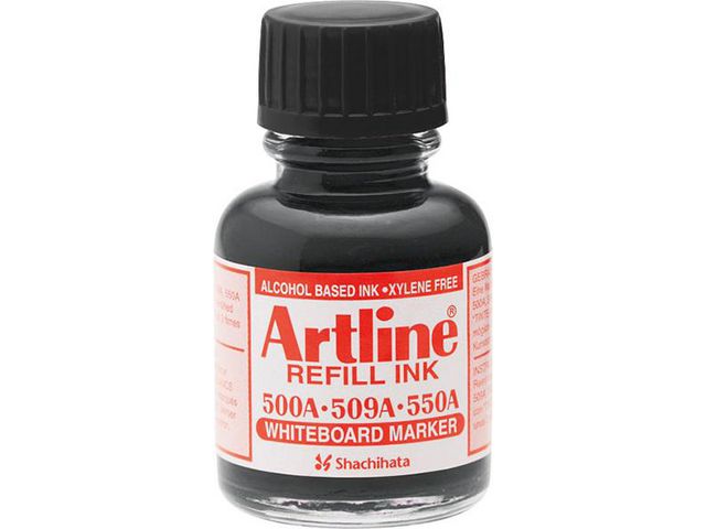 Artline Refill Whiteboardpenna 5109A svart, st