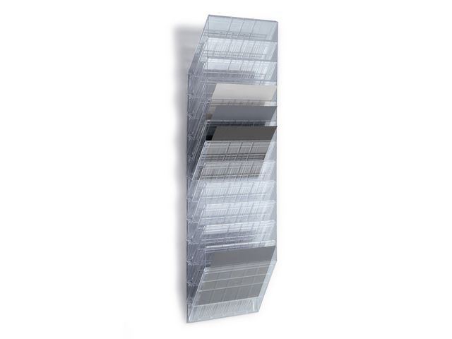 Durable Blankettfack Flexiboxx A4L 12-fack transparent, st