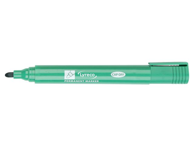 Lyreco Märkpenna 1,5mm rund grön, st