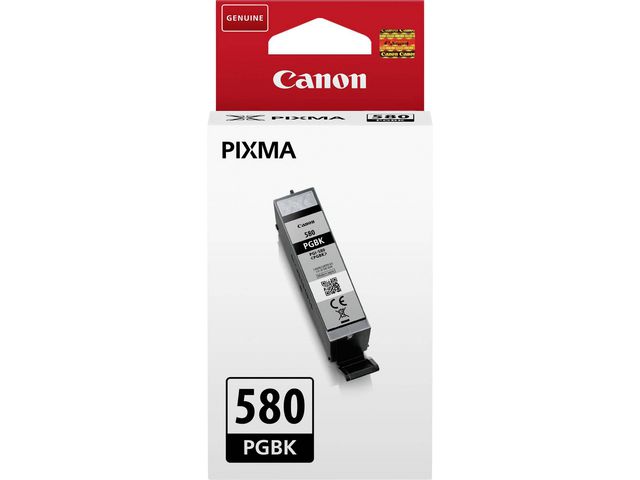 Canon Bläckpatron PGI-580 Svart, kort 1 st