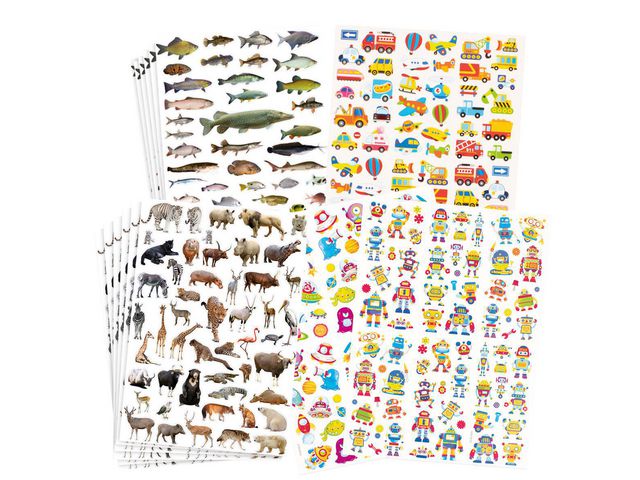 Stickers storpack, fp om 3 st