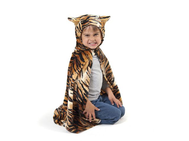 Den Goda Fen Maskerraddräkt Tiger 3-8år, st
