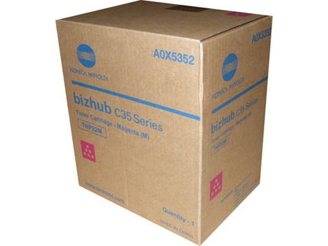Konica Minolta Toner, TNP-22M, magenta, A0X5352, st