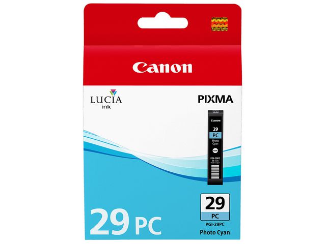 Canon Bläckpatron, 29PC, fotocyan, 4876B001, st