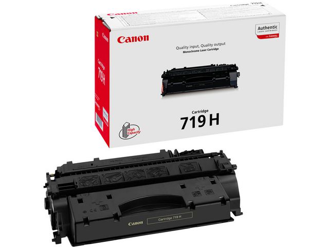 Canon Toner, 719 H, 3480B002, svart, singelförpackning, hög kapacitet, st