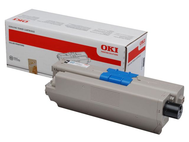 OKI Toner, svart, singelförpackning, 44973536, st