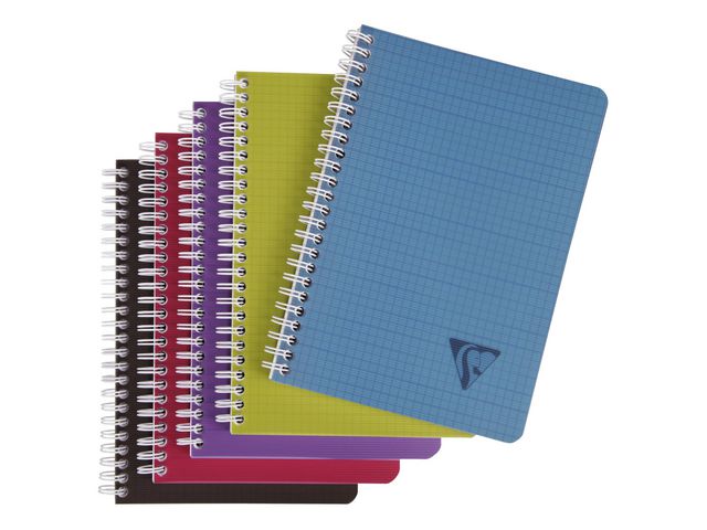 Clairefontaine Anteckningsblock A5 linj sort, st