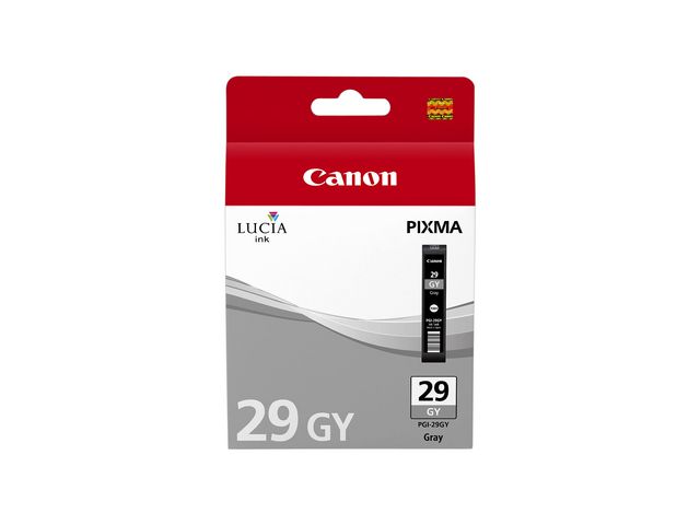 Canon Bläckpatron, 29GY, grå, 4871B001, st