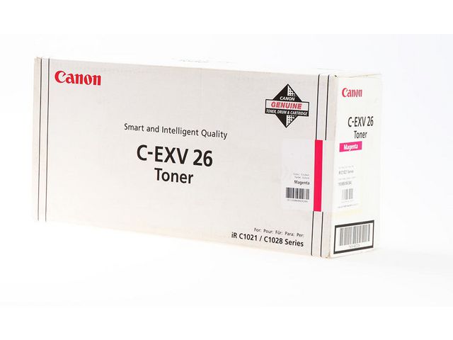 Canon Toner, C-EXV 26, magenta, 1658B006, st