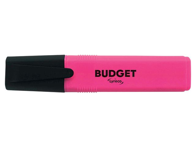 Lyreco BUDGET Överstrykningspenna rosa, st