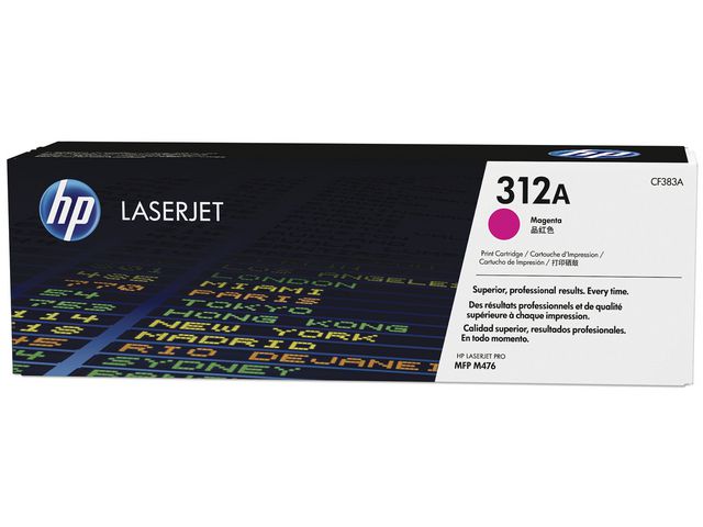 HP Toner CF383A 312A 2,7K Magenta, st