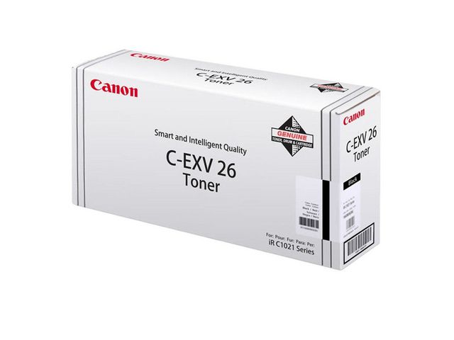 Canon Toner, C-EXV 26, svart, singelförpackning, 1660B006, st