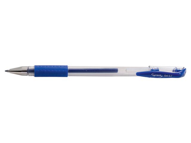 Lyreco Gelpenna 0,7mm blå, st