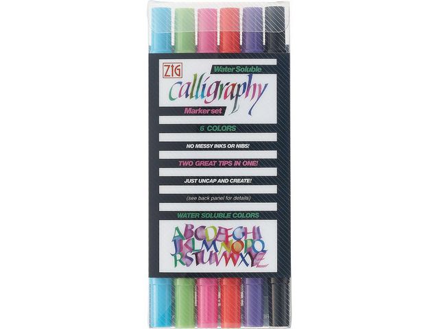 ZIG Kalligrafipenna 3100, fp om 6 st