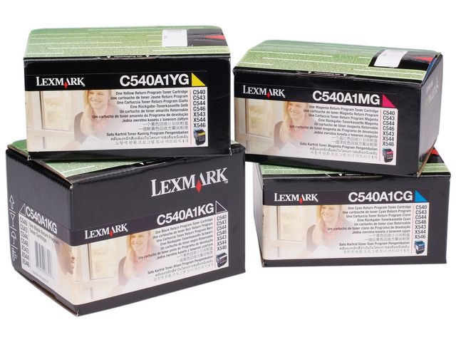 Lexmark Toner C540A1KG, svart, singelförpackning, st