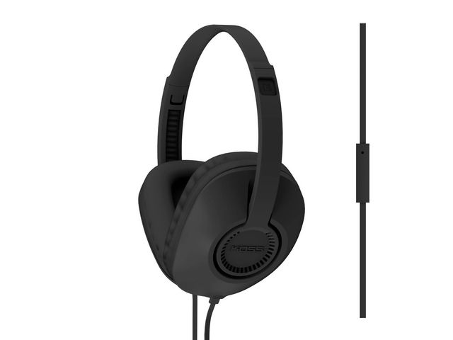 KOSS Hörlur+Mic UR23i On-Ear Svart, st