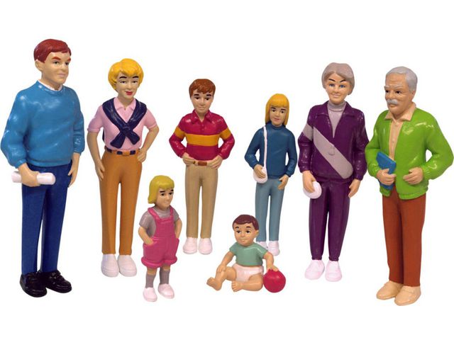 Miniland Familj Lekfigurer 1. 8/fp, st