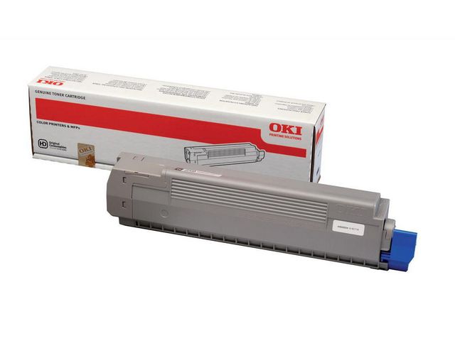 OKI Toner, svart, 44643004, st