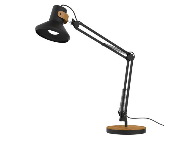 Unilux Lampa Baya Bamboo LED svart, st