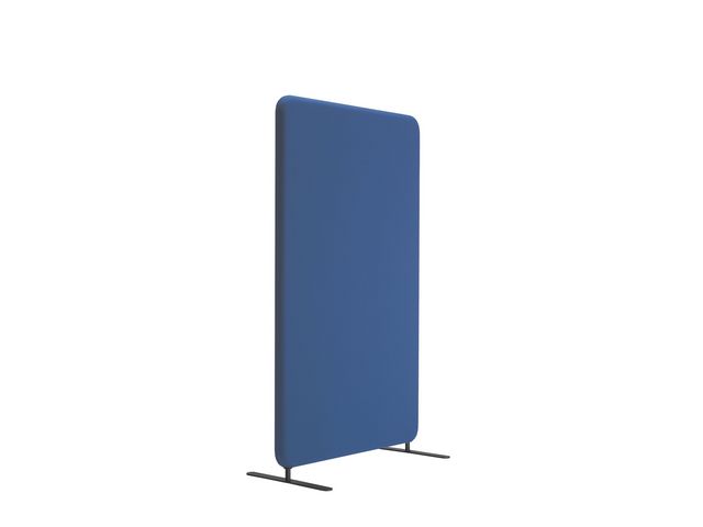 Golvskärm m.ben 150x80 Dox-53 grå, st