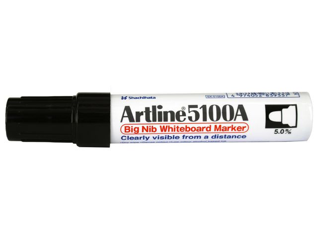 Artline Whiteboardpenna 5100A BIG svart, st