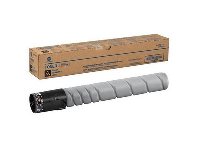 Konica Minolta Toner, TN-216K, svart, singelförpackning, A11G151, st