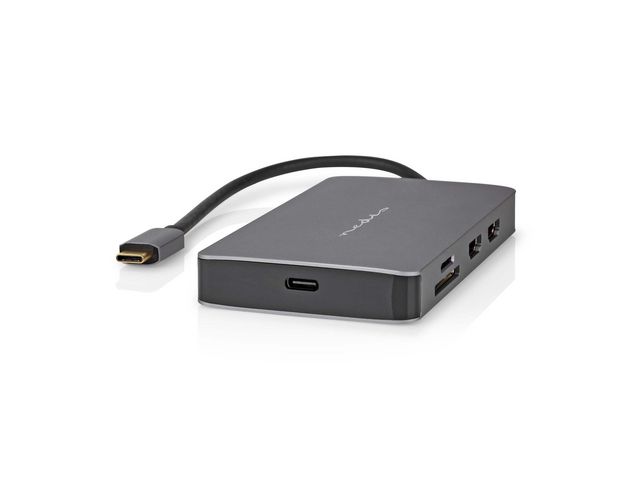 NEDIS Dockningsstation USBC/USBA/2xHDMI, st