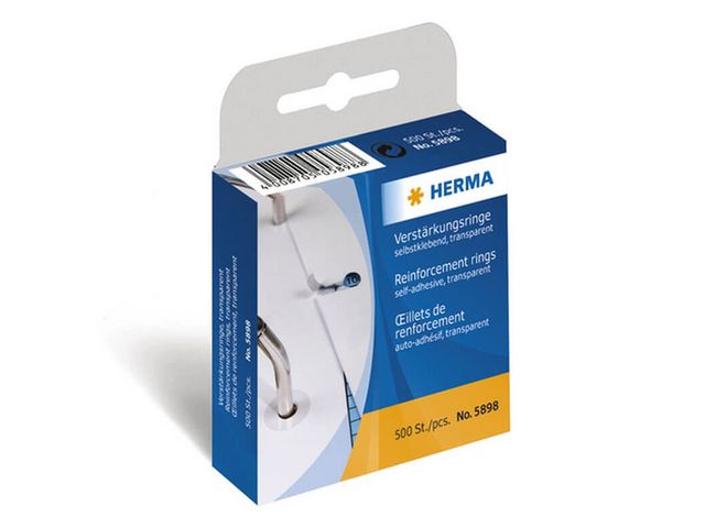 Herma Hålförstärkare 5mm diameter, fp om 500 st