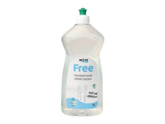 Activa Handdiskmedel Free 1L, flaska om 1 l