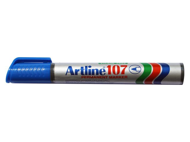 Artline Märkpenna Rund 107 blå, st