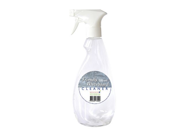 Friendly Rengöringsspray för whiteboardtavlor, 500 ml, st