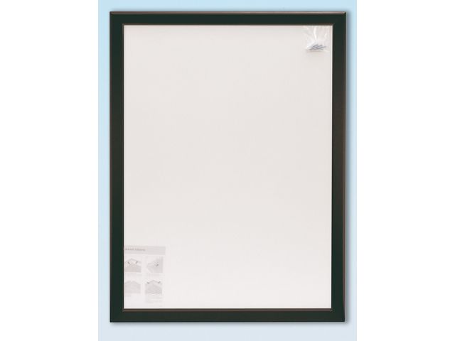 Väggram 50x70cm alu.profil  32mm svart, st