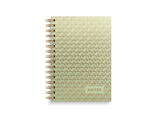 Burde Anteckningsbok A5, Art Deco, FSC Mix, st