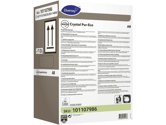 Suma Torkmedel Crystal Pur-Eco A8 10L, flaska om 10 l