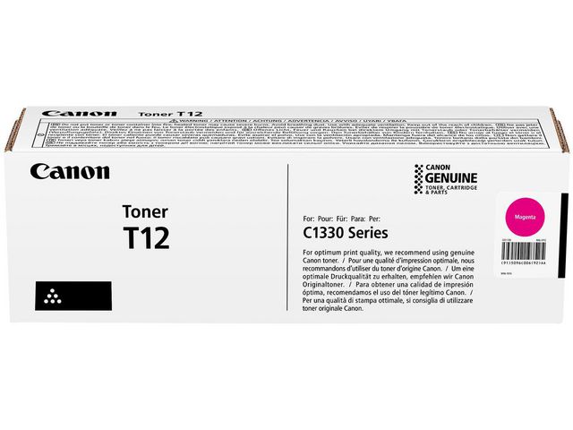 Canon Toner T12 5,3K magenta, st