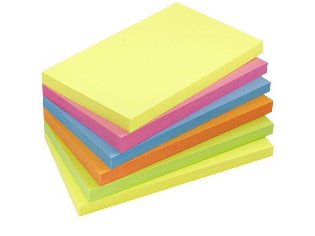 Lyreco Notes prem 75x125mm summer 6/fp, fp om 6 st