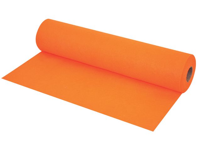 PLAYBOX Dekorationsfilt 45cmx5m orange, rulle om 5 m