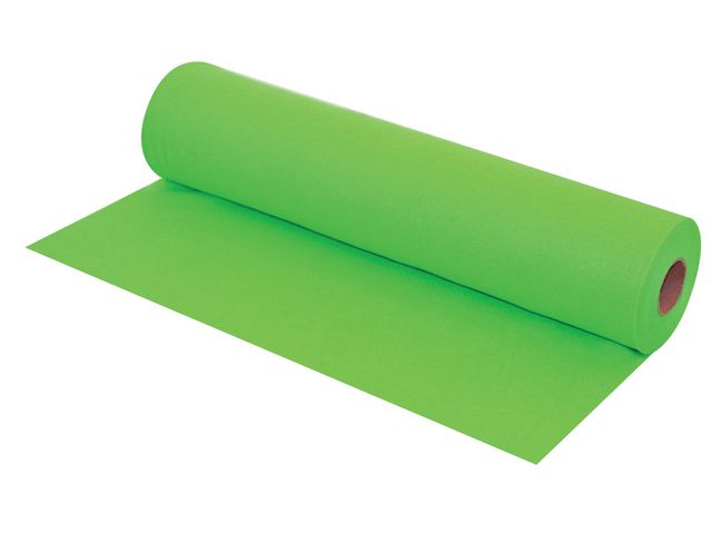 PLAYBOX Dekorationsfilt 45cmx5m ljusgrön, rulle om 5 m