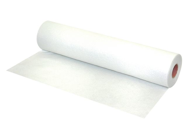 PLAYBOX Dekorationsfilt 45cmx5m vit, rulle om 5 m