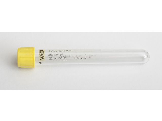 VACUETTE Provrör Vacuette Gul Urin 7/6,5ml, fp om 50 st