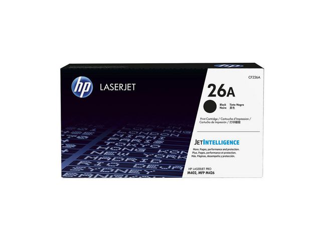 HP Toner CF226A 26A 3,1K Svart, st
