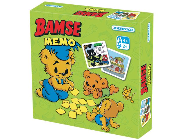 KÄRNAN Spel Memo Bamse, st
