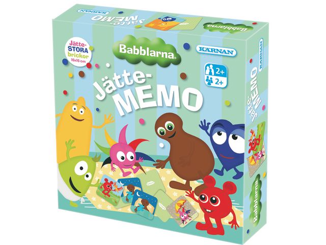 Babblarna Jättememo, st