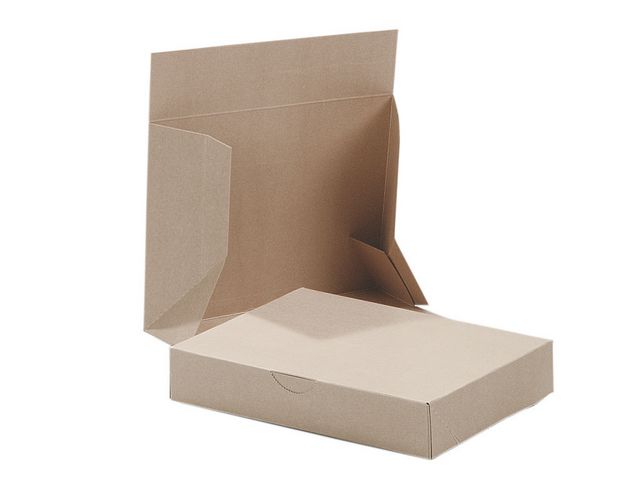Arkivbox, A4, Svensk standard, 55 x 240 x 315 mm, brun, st