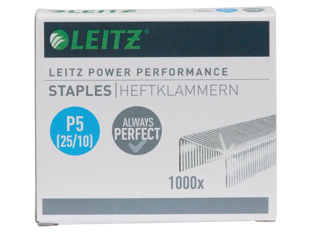 Leitz Häftklammer 25/10, fp om 1000 st