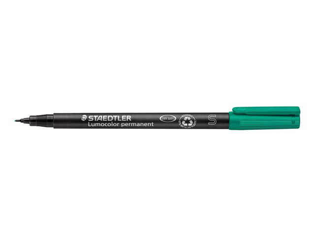 STAEDTLER Lumocolor Universalpenna Lumocolor® 313 permanent, extra tunn spets, 0,4 mm linjebredd, grön, st