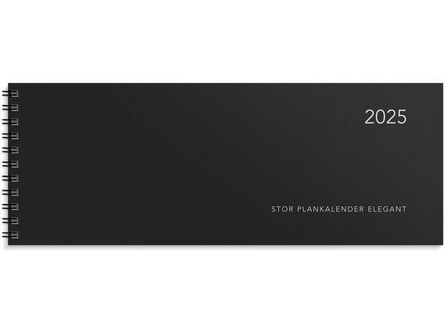 Burde Kalender 2025 Stor Plankalender Elegant, st