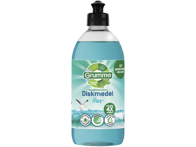 Grumme Handdiskmedel Hav 500ml, fp om 8 st